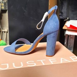 New JustFab Lorelai block heeled sandal